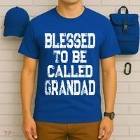Vintage Blessed To Be Called Grandad Gift For Grandpa Meaningful Gift T-Shirt thumb 6