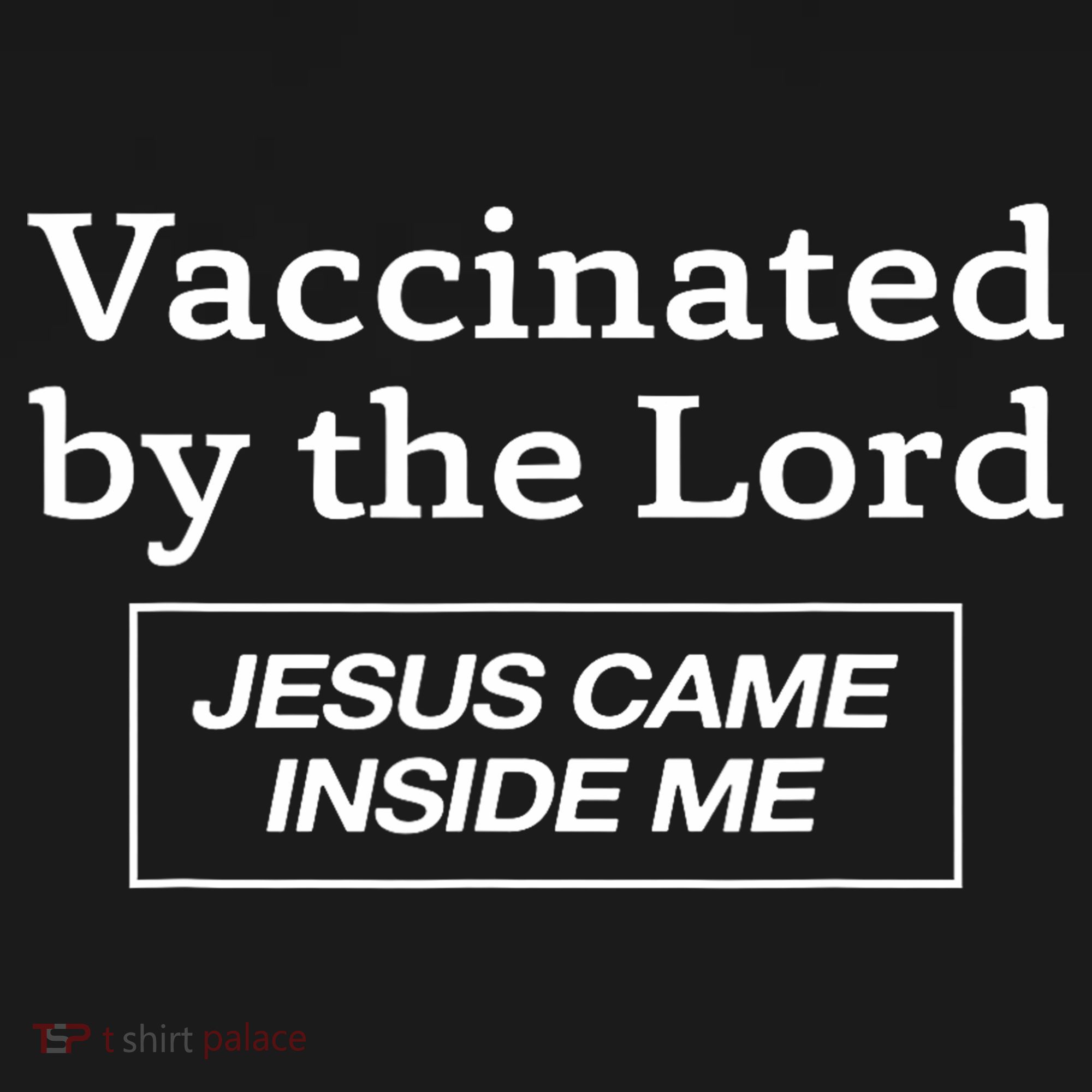 Vaccinated By The Lord Jesus Came Inside Me Faith Apron