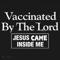 Vaccinated By The Lord Jesus Came Inside Me Kids Sweatshirt thumb 2