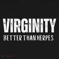 Virginity Better Than Herpes Bucket Hat thumb 4