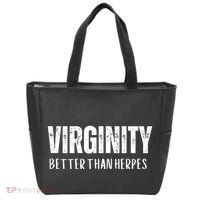 Virginity Better Than Herpes Tote Bag thumb 0