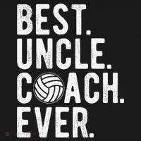 Volleyball Best Uncle Coach Ever Dad Daddy Father's Day T-Shirt thumb 7