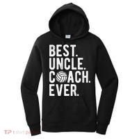 Volleyball Best Uncle Coach Ever Dad Daddy Father's Day Women's Hoodie thumb 0