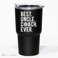 Volleyball Best Uncle Coach Ever Dad Daddy Father's Day Tumbler thumb 0