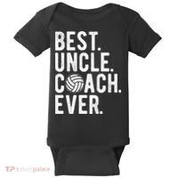 Volleyball Best Uncle Coach Ever Dad Daddy Father's Day Baby Bodysuit thumb 0