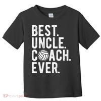 Volleyball Best Uncle Coach Ever Dad Daddy Father's Day Toddler T-Shirt thumb 0