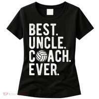 Volleyball Best Uncle Coach Ever Dad Daddy Father's Day Women's T-Shirt thumb 0