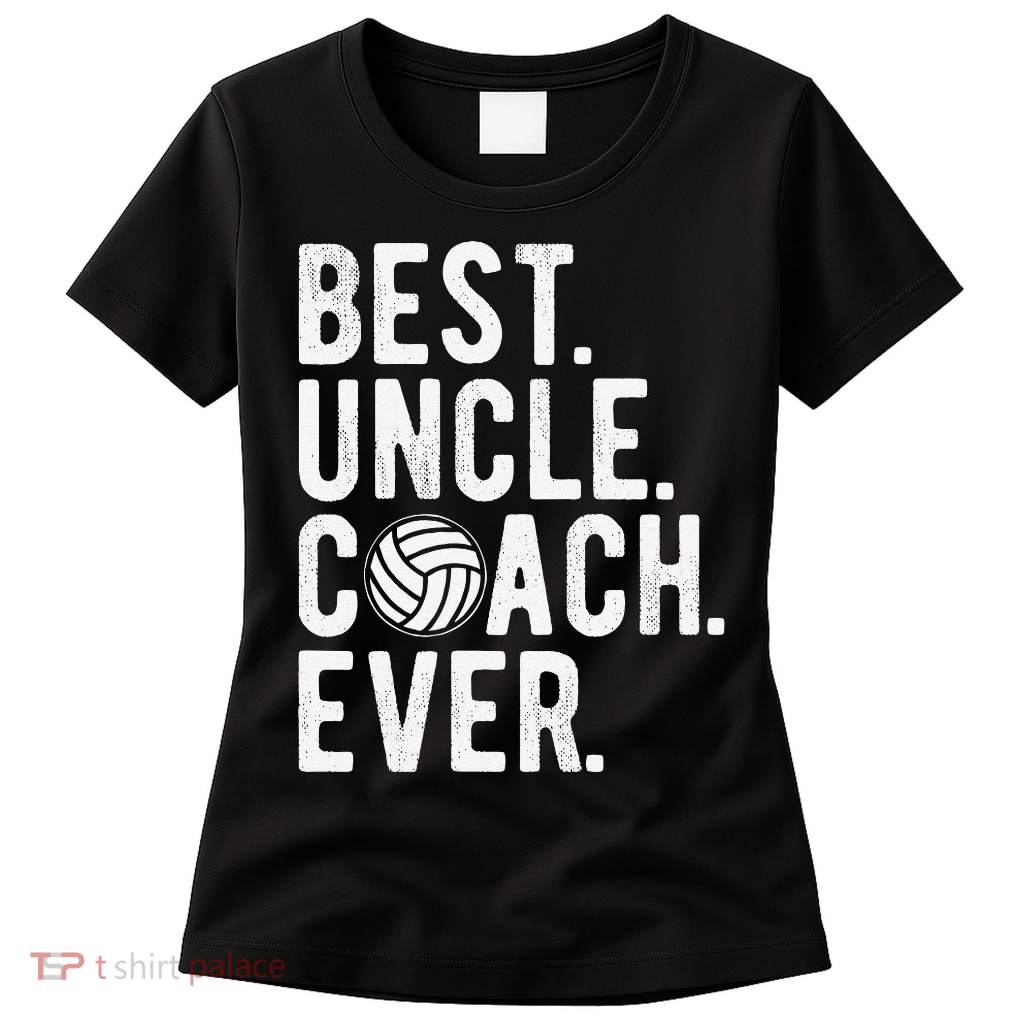 Volleyball Best Uncle Coach Ever Dad Daddy Father's Day Women's T-Shirt