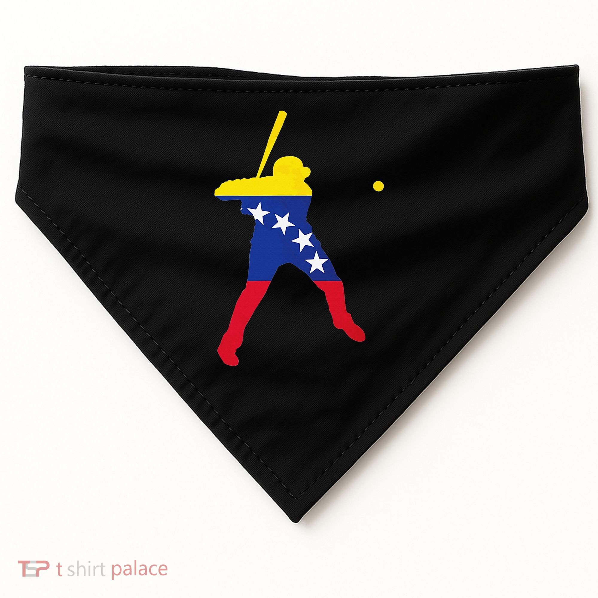 Venezuela Baseball USA-Made Doggie Bandana