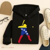 Venezuela Baseball Hoodie thumb 4