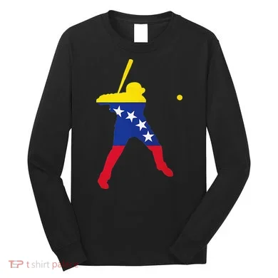 Venezuela Baseball Long Sleeve Shirt