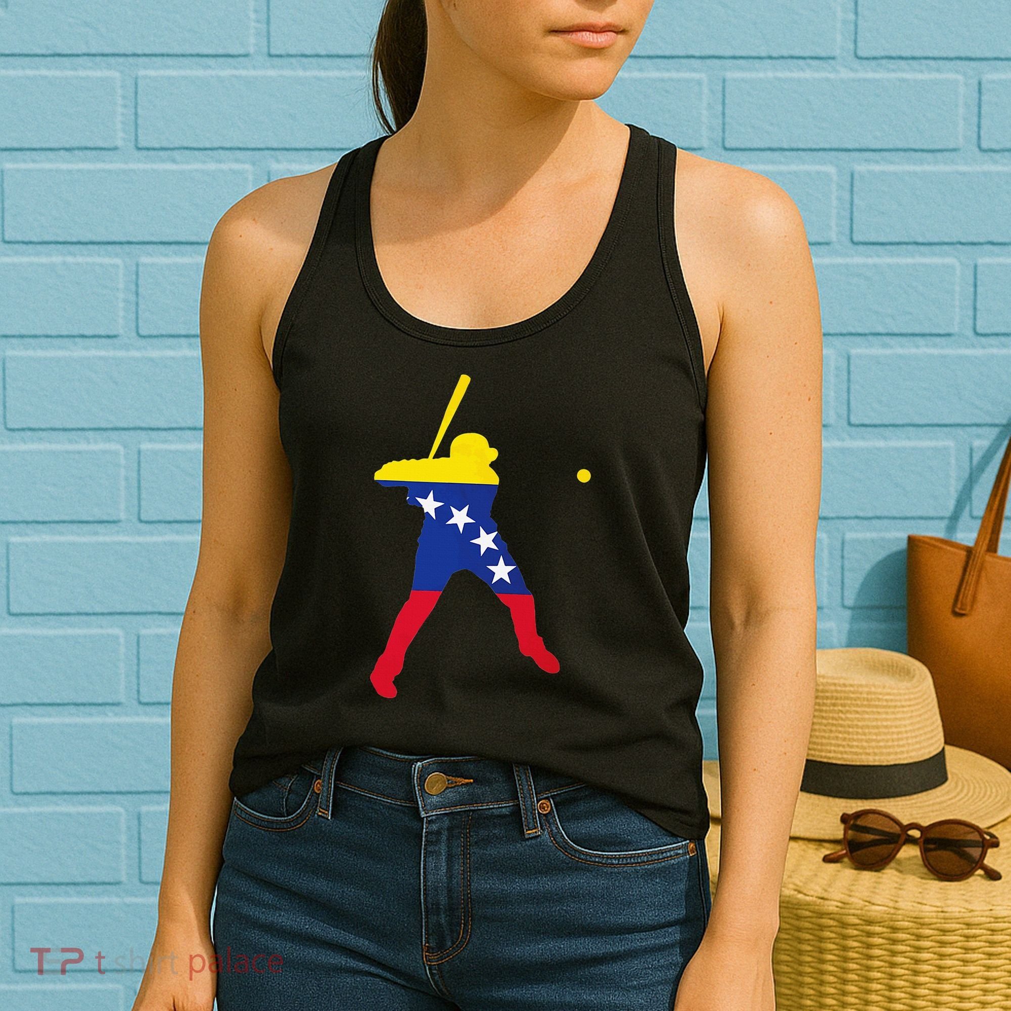 Venezuela Baseball Women's Tank Top