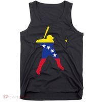 Venezuela Baseball Tank Top thumb 0