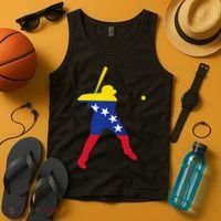 Venezuela Baseball Tank Top thumb 4
