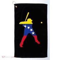 Venezuela Baseball Golf Towel thumb 0