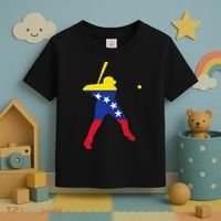 Venezuela Baseball Toddler T-Shirt thumb 3