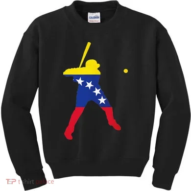 Venezuela Baseball Kids Sweatshirt