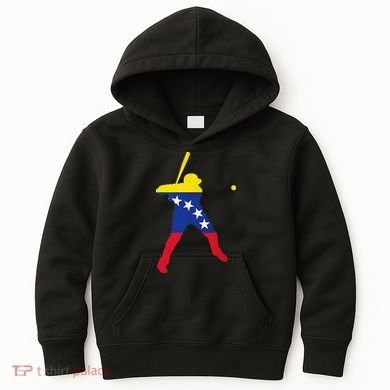 Venezuela Baseball Kids Hoodie