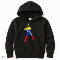 Venezuela Baseball Kids Hoodie thumb 0