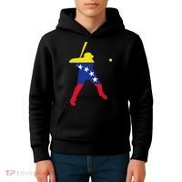 Venezuela Baseball Kids Hoodie thumb 4