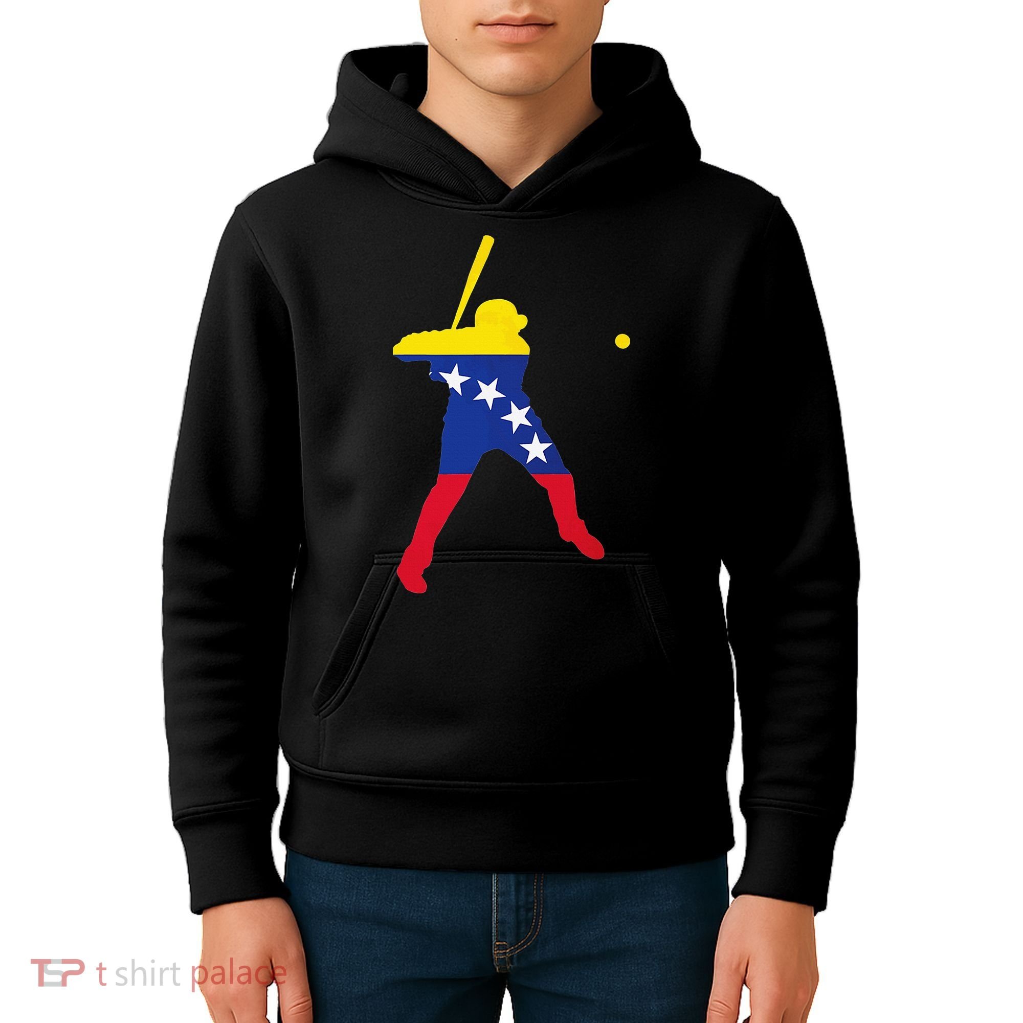 Venezuela Baseball Kids Hoodie