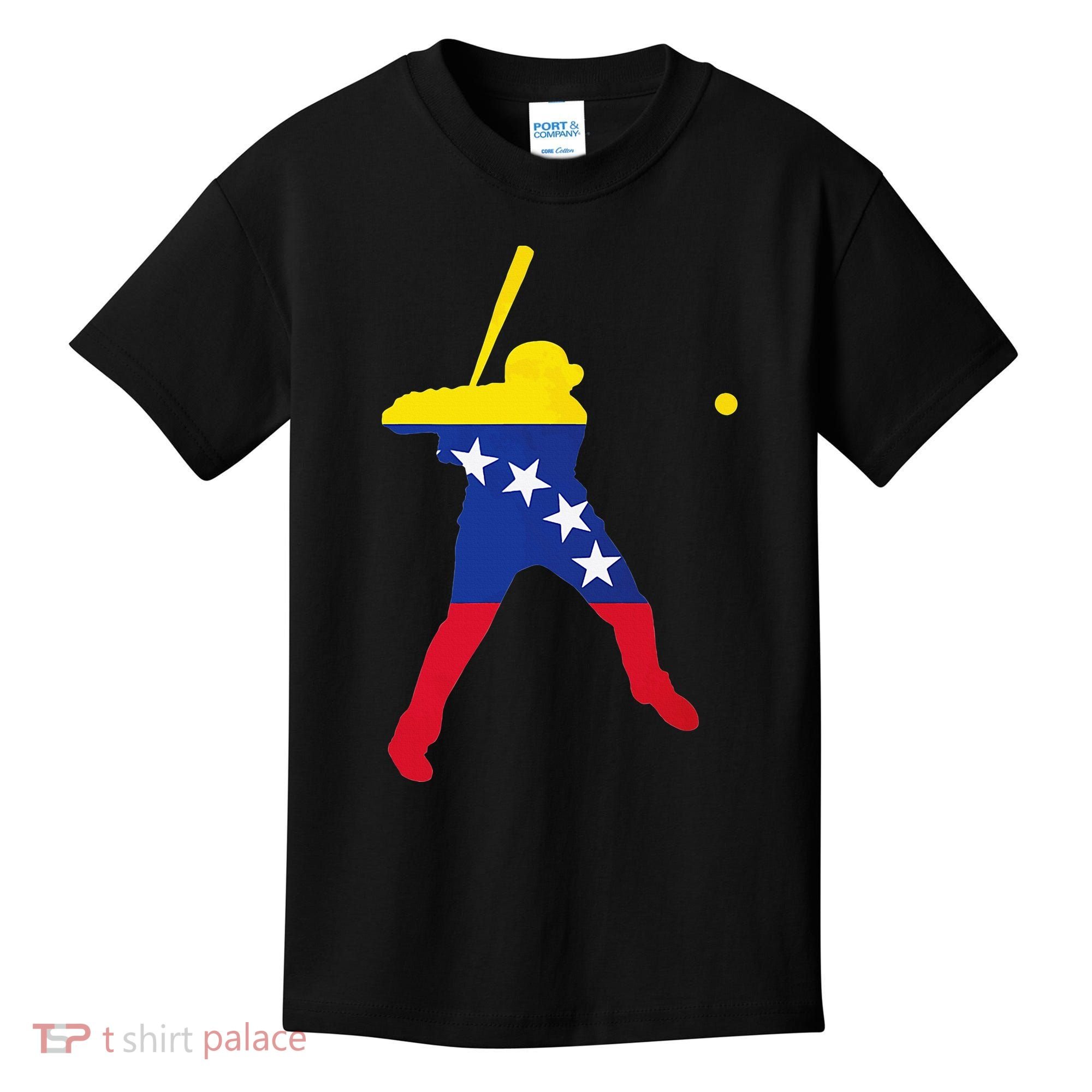 Venezuela Baseball Kids T-Shirt