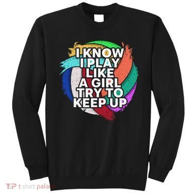 Volleyball Beach Volleyball Player Gift Sweatshirt