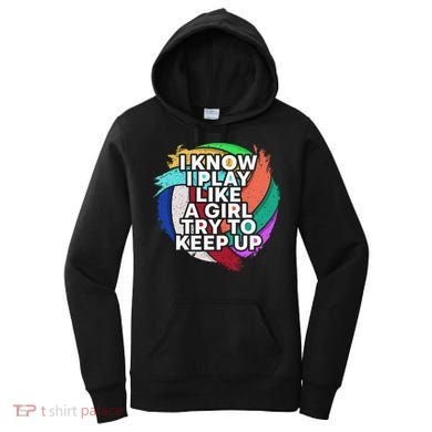 Volleyball Beach Volleyball Player Gift Women's Hoodie