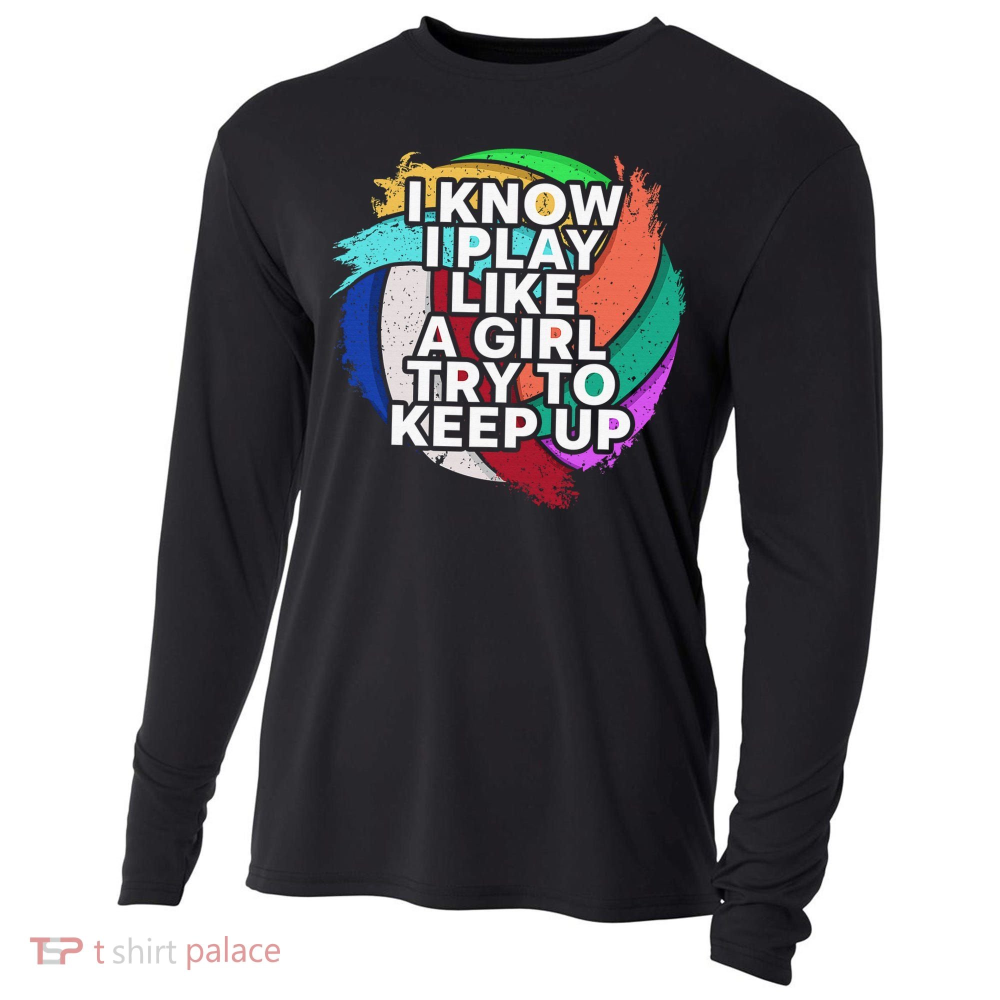 Volleyball Beach Volleyball Player Gift Cooling Performance Long Sleeve Crew
