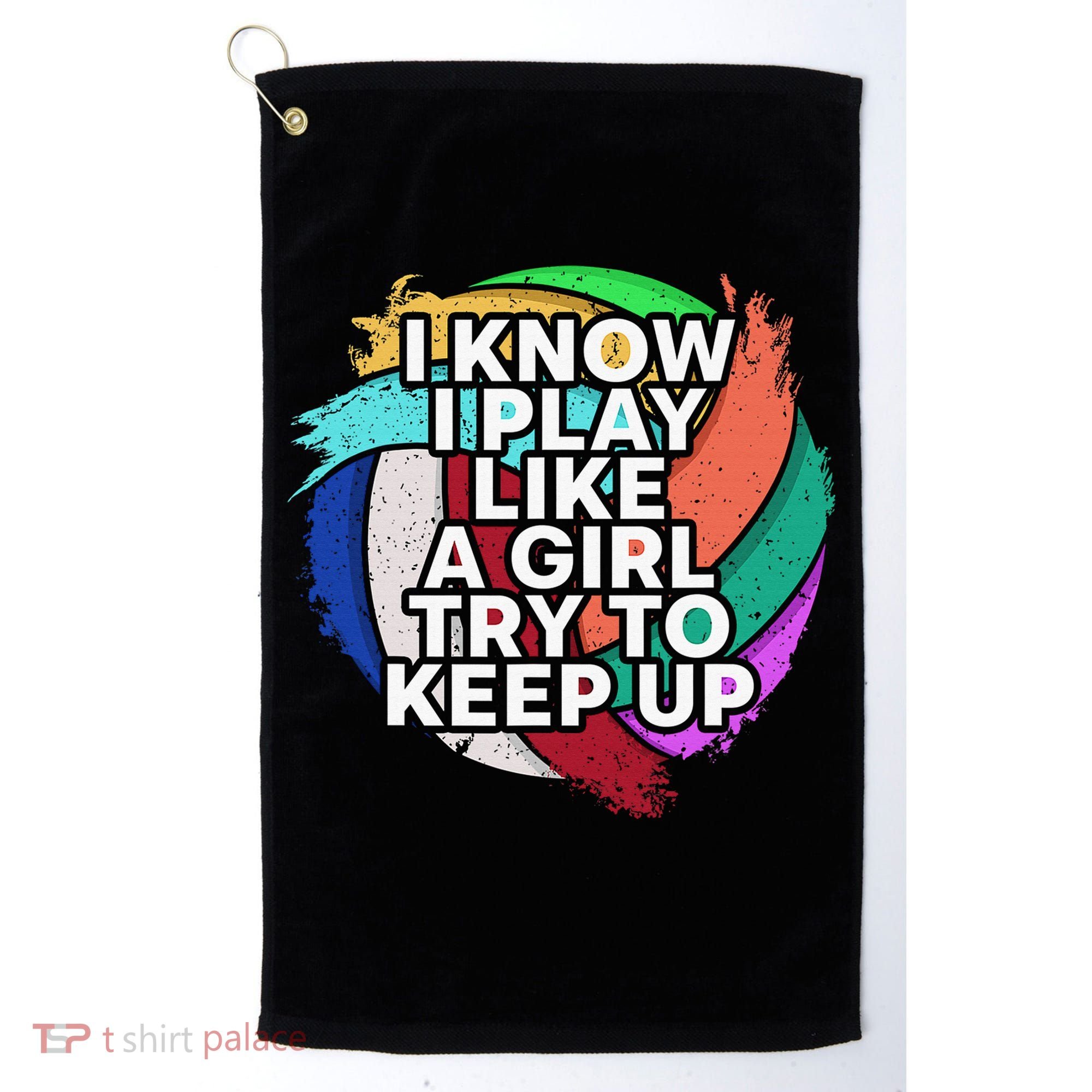 Volleyball Beach Volleyball Player Gift Golf Towel