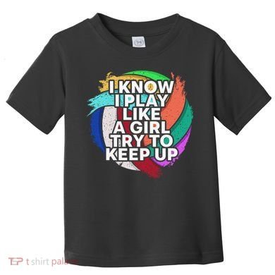 Volleyball Beach Volleyball Player Gift Toddler T-Shirt