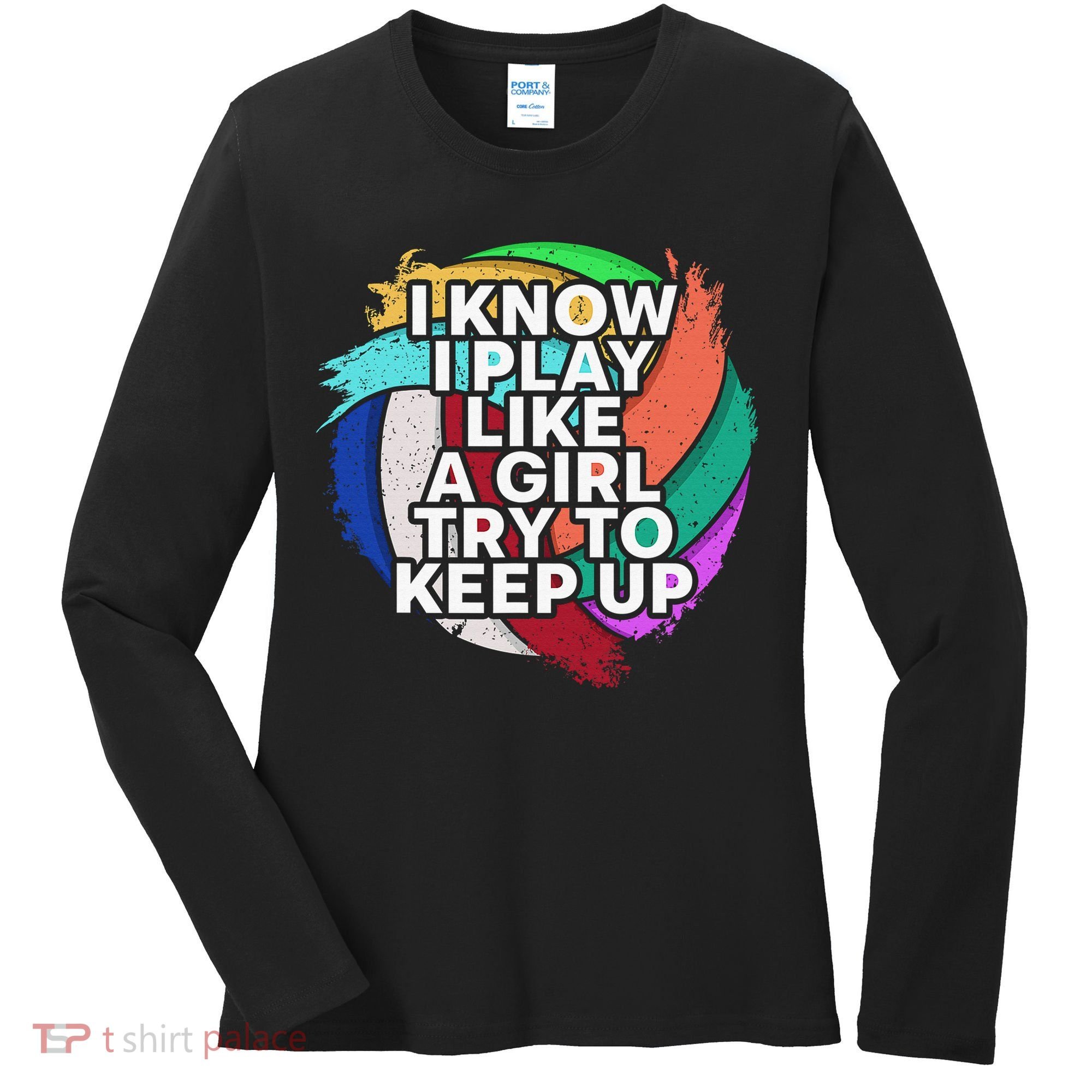 Volleyball Beach Volleyball Player Gift Women's Long Sleeve Shirt