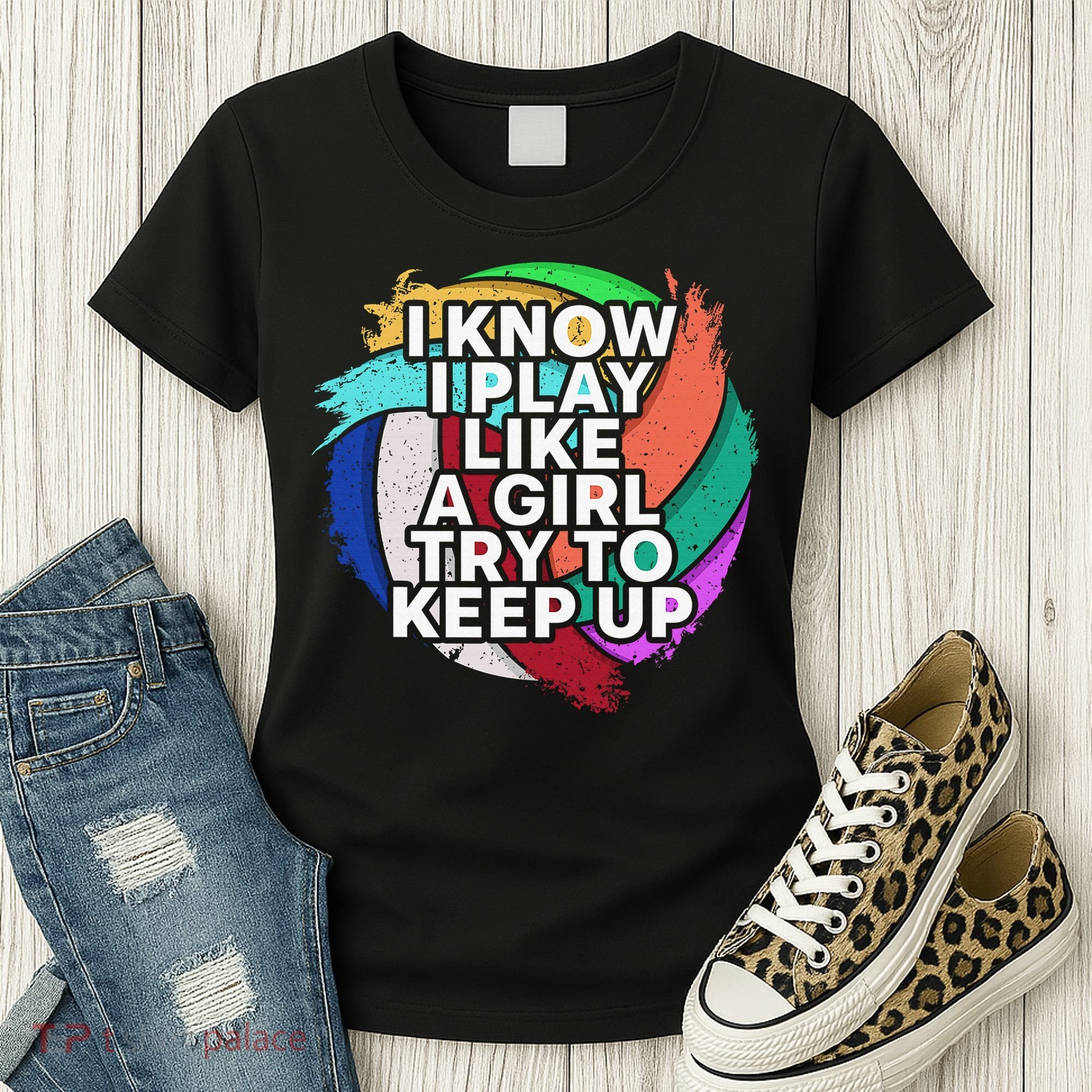 Volleyball Beach Volleyball Player Gift Women's T-Shirt