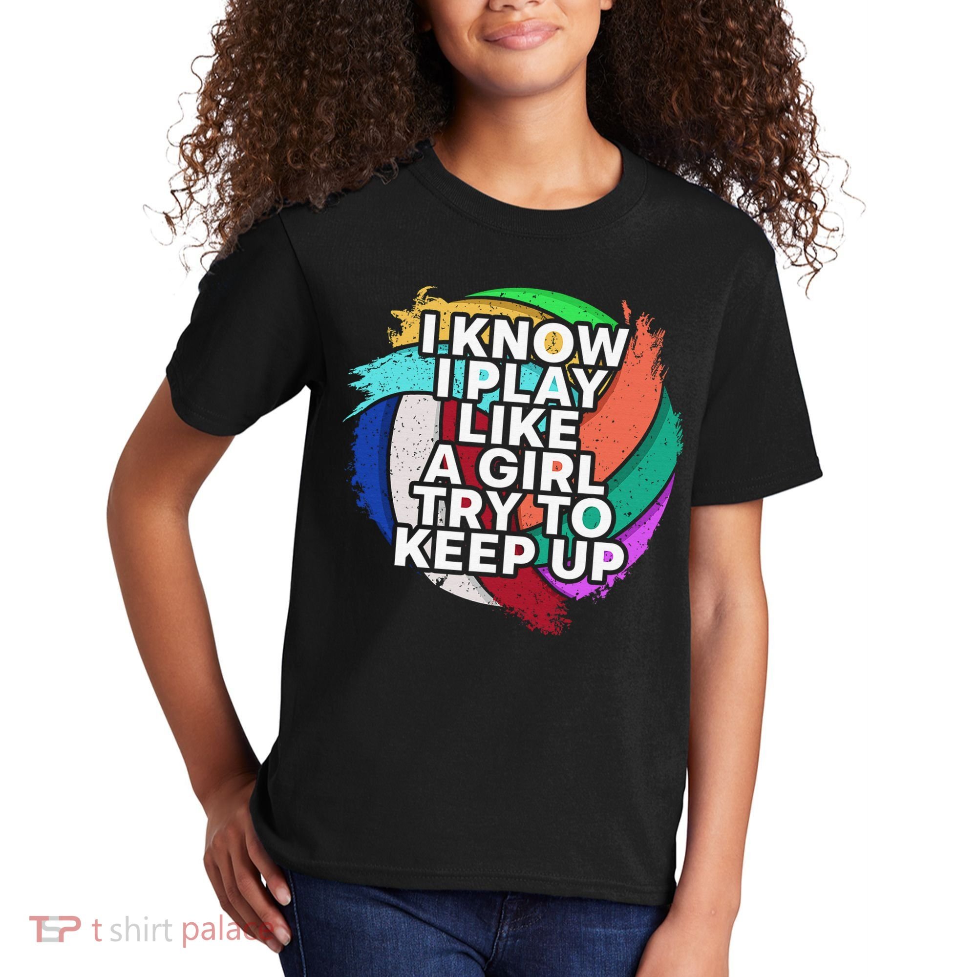 Volleyball Beach Volleyball Player Gift Kids T-Shirt