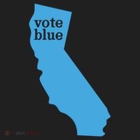 Vote Blue Voting Democratic California Cute Gift Hat thumb 2