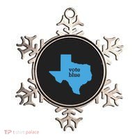 Vote Blue Voting Democratic Texas Gift Ornament thumb 0