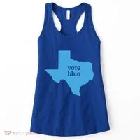 Vote Blue Voting Democratic Texas Gift Women's Tank Top thumb 0