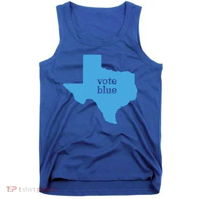Vote Blue Voting Democratic Texas Gift Tank Top