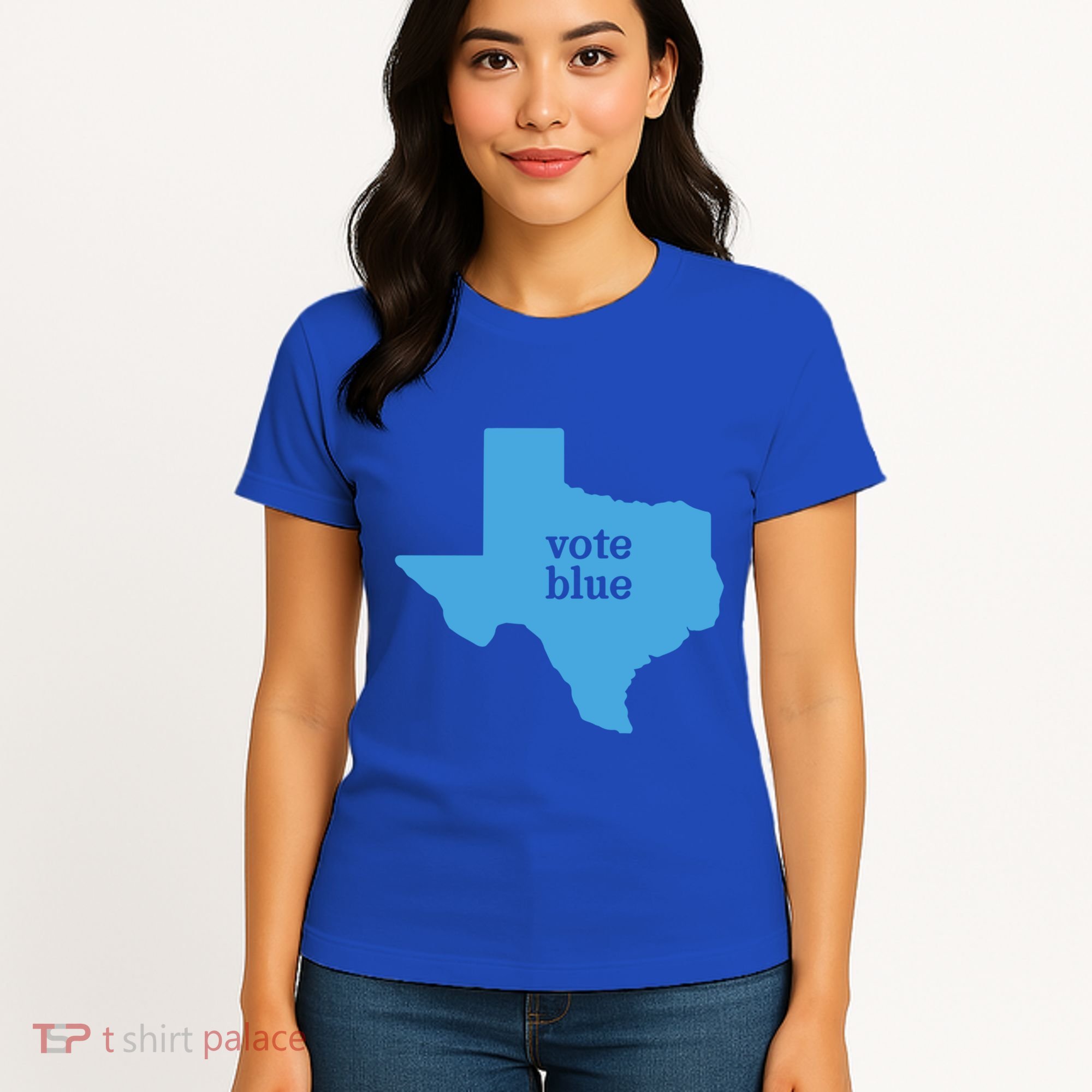 Vote Blue Voting Democratic Texas Gift Women's T-Shirt