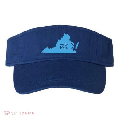 Vote Blue Voting Democratic Virginia Meaningful Gift Visor