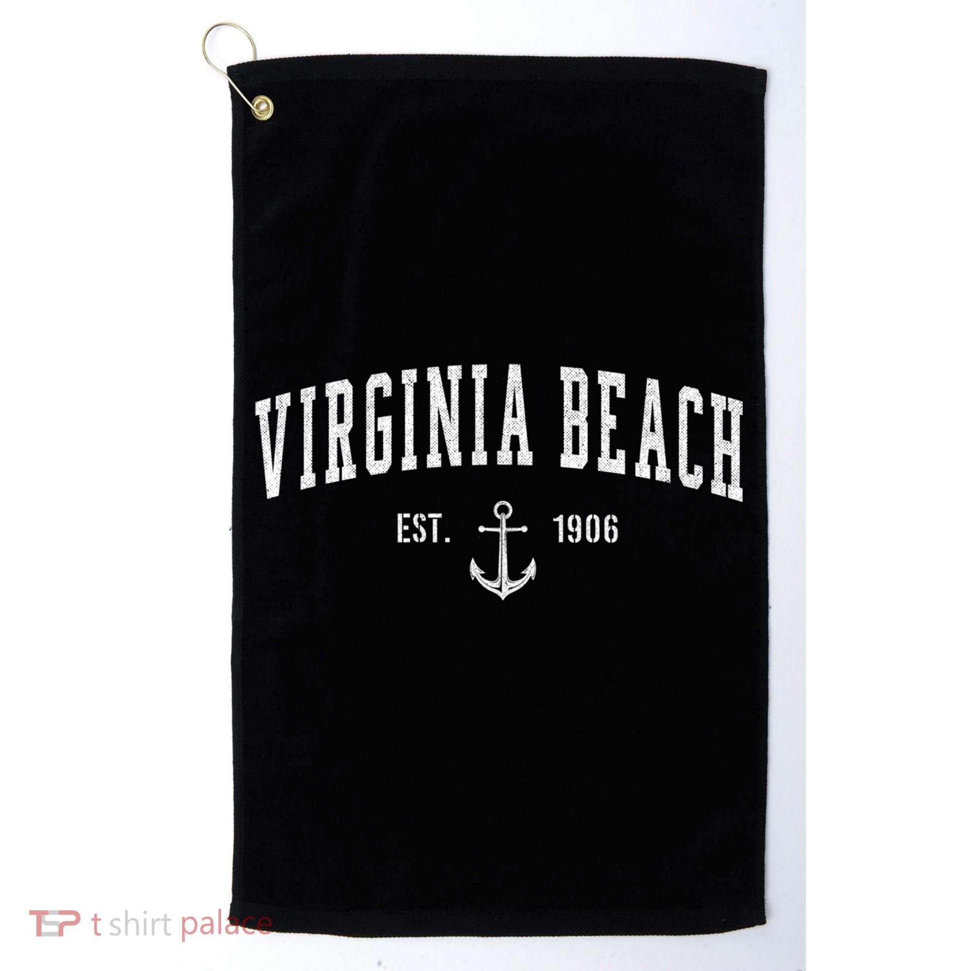 Virginia Beach Virginia Great Gift Cute Gift And Sweater Golf Towel