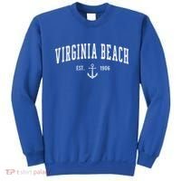Virginia Beach Virginia Great Gift Cute Gift And Sweater Sweatshirt thumb 0