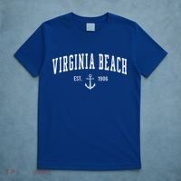 Virginia Beach Virginia Great Gift Cute Gift And Sweater T-Shirt thumb 5