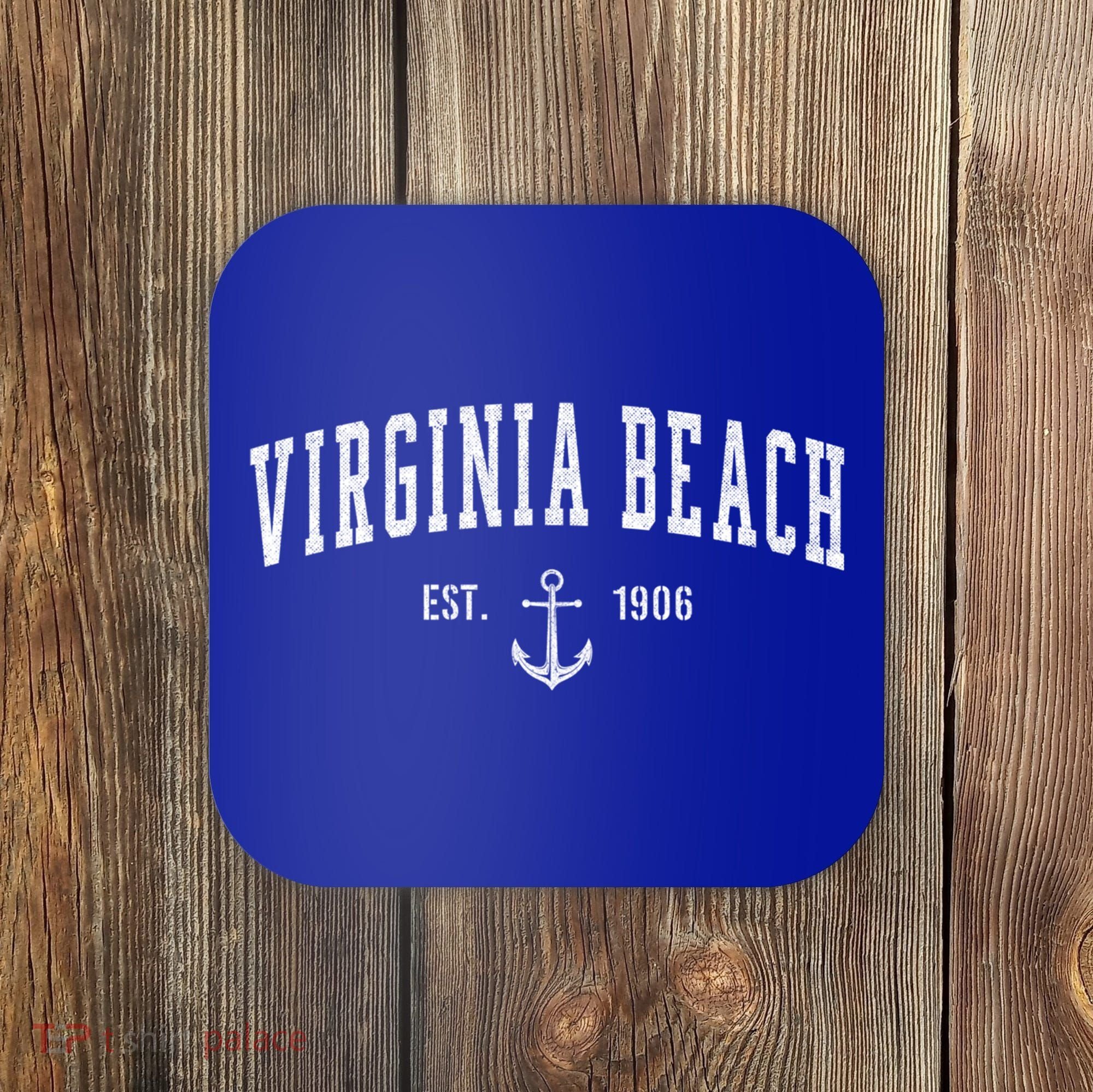 Virginia Beach Virginia Great Gift Cute Gift And Sweater Coaster