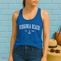 Virginia Beach Virginia Great Gift Cute Gift And Sweater Women's Tank Top thumb 2
