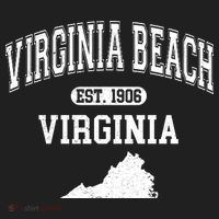 Virginia Beach Virginia Est 1906 Varsity Women's Sweatshirt thumb 2