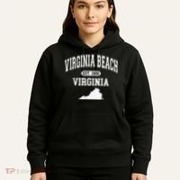 Virginia Beach Virginia Est 1906 Varsity Hoodie thumb 5
