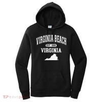Virginia Beach Virginia Est 1906 Varsity Women's Hoodie thumb 0