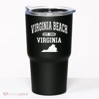 Virginia Beach Virginia Est 1906 Varsity Tumbler thumb 0