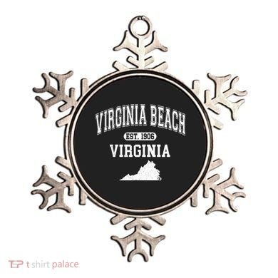Virginia Beach Virginia Est 1906 Varsity Ornament
